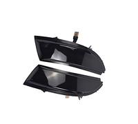 Hacreyatu Indicatori di direzione dinamici a LED nello specchietto retrovisore per R-enault Clio IV MK4 Captur J87 (Giallo)