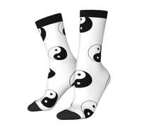 HACXZ Calzini Tai Chi Yin e Yang, calzini in cotone comodi e originali, divertenti e casual, perfetti come regalo.