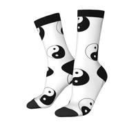 HACXZ Calzini Tai Chi Yin e Yang, calzini in cotone comodi e originali, divertenti e casual, perfetti come regalo.