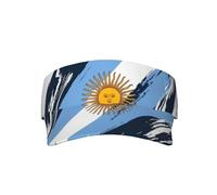 HACXZ Cappelli con Visiera per l'Argentina, Berretto da Baseball Vuoto, Cappelli da Baseball con Bandiera Argentina, Berretto Argentino, Cappelli da Sole argentini
