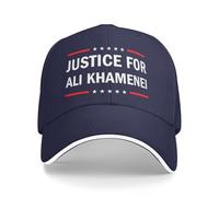 HACXZ Cappellino da Baseball per sostenitori di Justice for Ali Khamenei