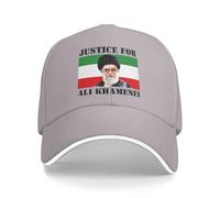 HACXZ Cappellino da Baseball per sostenitori di Justice for Ali Khamenei