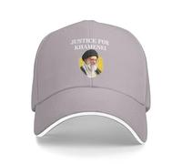 HACXZ Cappellino da Baseball per sostenitori di Justice for Ali Khamenei
