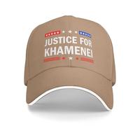 HACXZ Cappellino da Baseball per sostenitori di Justice for Ali Khamenei