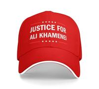 HACXZ Cappellino da Baseball per sostenitori di Justice for Ali Khamenei
