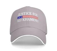 HACXZ Cappellino da Baseball per sostenitori di Justice for Ali Khamenei