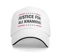 HACXZ Cappellino da Baseball per sostenitori di Justice for Ali Khamenei