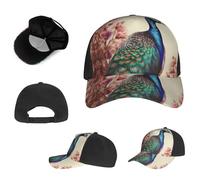 HACXZ Cappellino da Baseball per Uomo e Donna, Cappello da Baseball da papà con Leopardo delle Nevi dagli Occhi Azzurri, Cappellino Sportivo Regolabile da papà