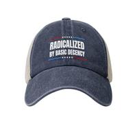 HACXZ Cappellino da Camionista in Rete Social Democrazia - Radicalizzato da Basic Decency Design