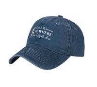 HACXZ Cappello da Baseball Non Voglio Stare Dove c'è la Gente