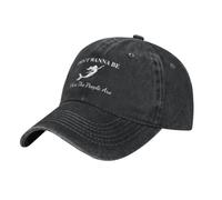 HACXZ Cappello da Baseball Non Voglio Stare Dove c'è la Gente