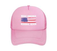 HACXZ Cappello da Camionista con Scritta Make America Normal Again