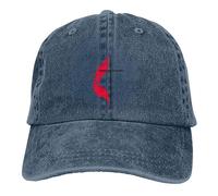 HACXZ Cappello da Cowboy Blu Navy della Chiesa Metodista Unita, Berretto da Baseball, Cappello da Camionista per UOM