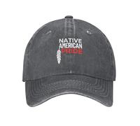 HACXZ Cappello dell'orgoglio dei nativi Americani, Cappelli per popoli indigeni per Uomo e Donna, Cappellini da Golf Stile papà