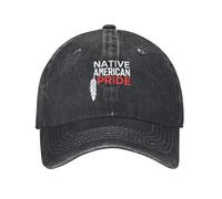 HACXZ Cappello dell'orgoglio dei nativi Americani, Cappelli per popoli indigeni per Uomo e Donna, Cappellini da Golf Stile papà