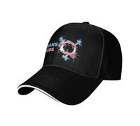 HACXZ Cappello Protect Trans Kids Transgender Pride Month, Classico Berretto da Baseball Regolabile, Cappello da Camionista per Uomo e Donna, Nero
