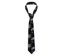 HACXZ Cravatta da uomo con stampa di e pecorelle - Elegante e resistente, in fibra di poliestere, ideale per il lavoro, la vita di tutti i giorni e le occasioni speciali.
