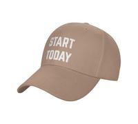 HACXZ Inizia Oggi Cappellino da Baseball per Uomo e Donna con Chiusura Regolabile, Cappello da Golf Stile papà
