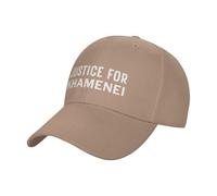 HACXZ Justice for Ali Khamenei Trucker Hat Baseball cap Unisex Nero45