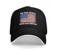 HACXZ Noi Il Popolo ne Abbiamo Abbastanza Cappello PRO Democrazia Resisti Protesta Golf papà Cappellino da Baseball