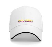 HACXZ Prega per Il Cappello a Colombia Dio benedica la Colombia Cappello Forte per Uomo e Donna Nero