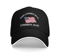 HACXZ Rendi di Nuovo Comune Il Buon Senso Cappello da Baseball