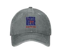 HACXZ Vota Blu a prescindere da Chi Cappello Salva la democrazia Cappelli da Golf Cappelli da Baseball retrò papà