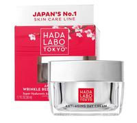Hada Labo Tokyo Red Creme Anti Rides Femme - Creme Visage Femme - Crème Hydratante Visage avec du Collagène et du Rétinol - Creme de Jour Visage Anti Ride - Soin Visage - Femmes 40+