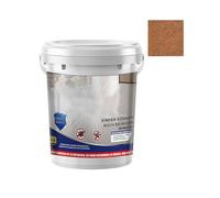 HADAVAKA Epoxy Colored Sand Floor Paint, Waterproof Non-Slip High Gloss Paint, External Grinding Anti-Slip, for Wood Concrete Tile Countertop House Garage Bathroom (Orange,1KG)