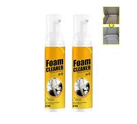 HADAVAKA Multi Functional Foam Cleaner, Car Interior Cleaning Foam Spray, Foam Cleaner all Purpose Foam Cleaner, Leather Foam Cleaner, Powerful Decontamination Foam Cleaner, for Car And House (2 PCS)