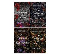 Hades X Persephone 4 Books Collection Set By Scarlett St. Clair (A Touch of Darkness, A Touch of Ruin, A Touch of Malice, A Touch of Chaos)