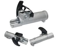 HAdfEV Accessori per Tosaerba Adatto for Il connettore dell'albero del Tosaerba del decespugliatore, Morsetto di Giunzione 26/28(28mm 9 Spline)