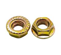 HAdfEV Accessori per Tosaerba Dado flangiato Barra 2 Pezzi (M8) Adatto for Motosega HUS 51 55 61 66 268 272 345 350 351 353 357 359 362 365 372 394 395 450 455 460 480