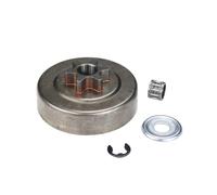 HAdfEV Accessori per Tosaerba Kit di rondelle e Clip E for Tamburo Frizione con Passo 3/8 e 6 Denti, Adatto for STI 017, 018, 021, 023, 025, MS170, MS180, MS210, MS230, MS250, Pezzi di Ricambio