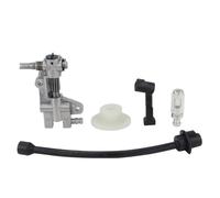 HAdfEV Accessori per Tosaerba Kit turbina for ugello Olio, Tubo Flessibile, Pompa Olio, 5 Pezzi, Adatto for Motosega a Gas 4500, 5200, 5800, 45 CC, 52 CC, 58 CC.