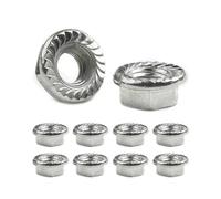 HAdfEV Parti di Ricambio per Tosaerba Chainsaws Flange Bar Nut (M8) Fit for 51 55 61 66 268 272 345 350 351 353 357 359 362 365 372 394 395 450 455 460 480