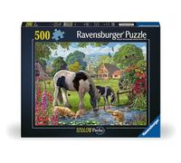 Ravensburger Puzzle Hadlow Ponies – 500 pezzi – per adulti e bambini dai 10 anni