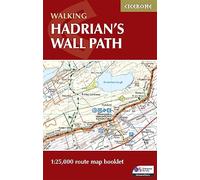 Mark Richards Hadrian's Wall Path Map Booklet (Tascabile)