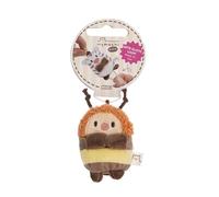 Hadshi 62923 - Morbido Bombo di Peluche, per Coccole e Giochi, per Bambini e Adulti, Fantastica Idea Regalo, 5 cm, Marrone
