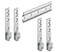 Häfele Binario a Parete di Sospensione Armadio Con Supporto per 1250 MM