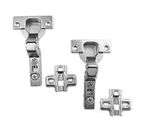 HÄFELE Cerniera interna a 110 gradi, cerniere standard con chiusura automatica, chiusura morbida, ammortizzante, per armadio da cucina, armadio, mobili, set da 2