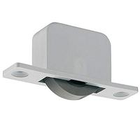 Häfele Ruota da incassare da 45 mm, Cuscinetti a sfera industriali, Montaggio su piastra, Metallo, 1 Count