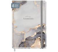 Häfft paper&you® Agenda A5 appunti e password "Grey Marble"