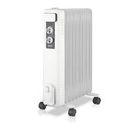 Haeger OH-009.008A Riscaldatore elettrico da interno nero, bianco 2000 W Radiatore elettrico ad olio - multicolore OH-009.008A