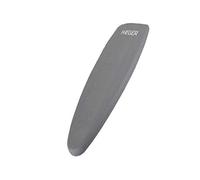 HAEGER Express - Custodia per tavola da Stiro con Superficie in 100% Cotone con Fodera Imbottita in Spugna, Adatta a Qualsiasi tavola Fino a 125 x 43 cm