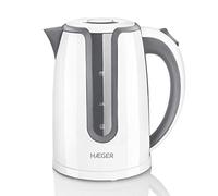 Bollitore elettrico caldo Haeger 1,7 L 2200 W Bianco/Grigio