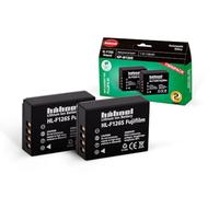 Hähnel 10001603 HL-F126S, 2 pezzi di ricambio per batteria originale (fotocamera) NP-W126 7,2 V 1130 mAh