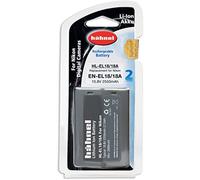 Hähnel HL-EL18 - Batteria agli ioni di litio per Nikon 10,8 V, 2550 mAh
