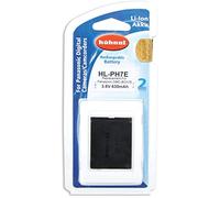 hähnel HL-PH7E - Batteria di ricambio agli ioni di litio per Panasonic DMC-BCH7E, colore: Nero