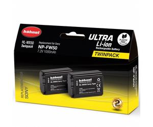 Hähnel HL-XW50 Ultra Twin Pack - Sony NP-FW50